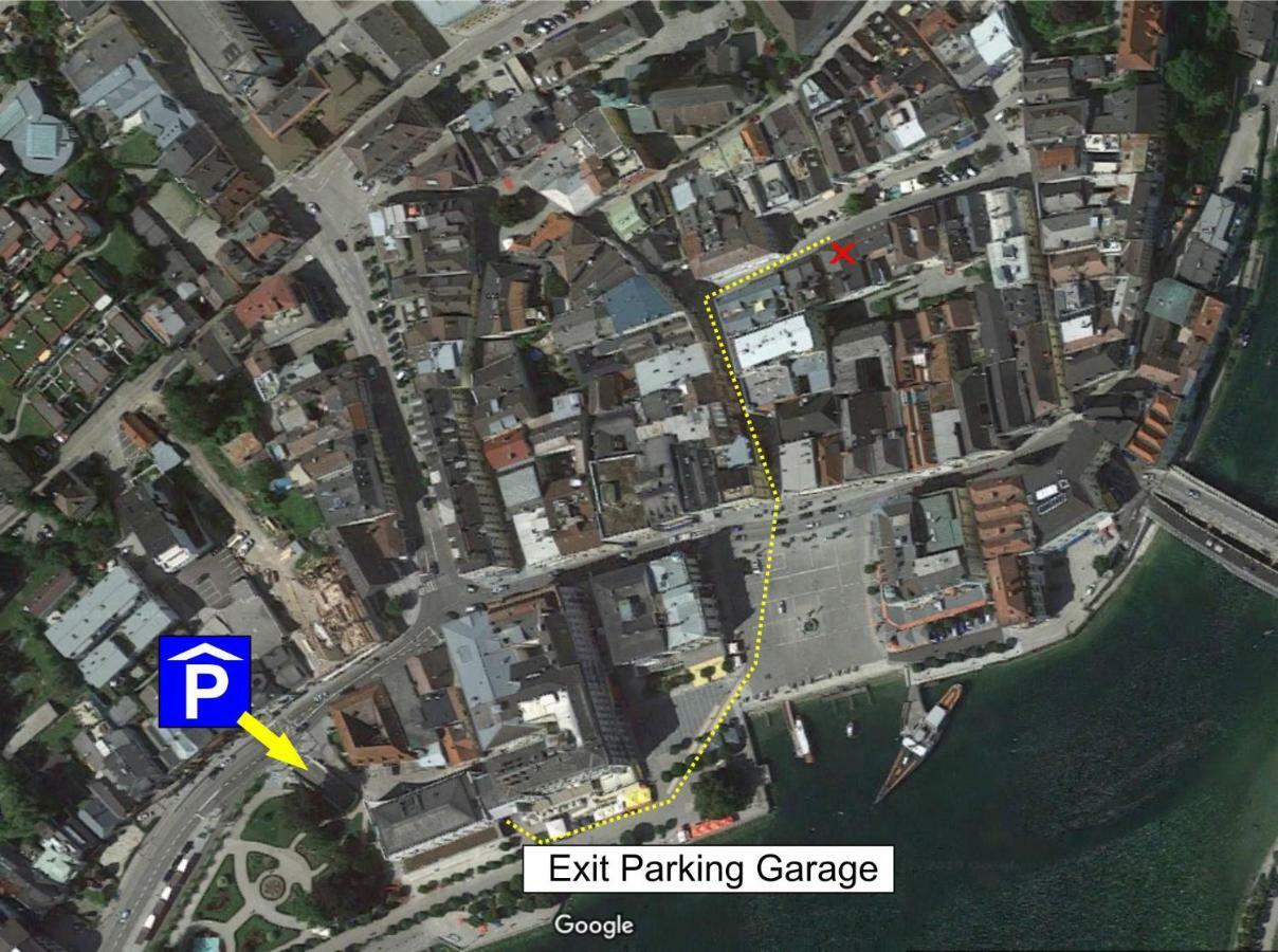 Gewoelbezimmer Am Marktplatz Gmunden Exterior foto
